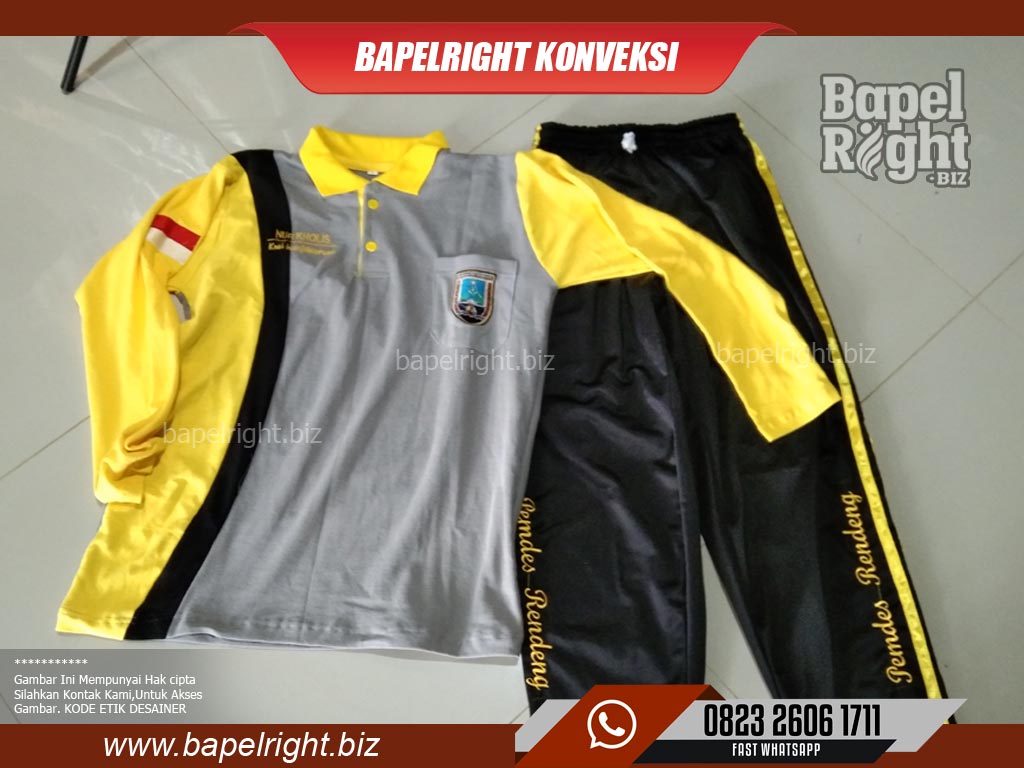 Contoh Baju Olahraga