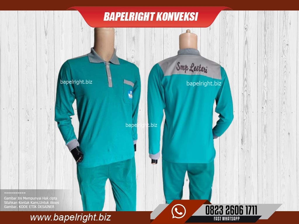Kaos Olahraga Guru Smp Lestari Lampung