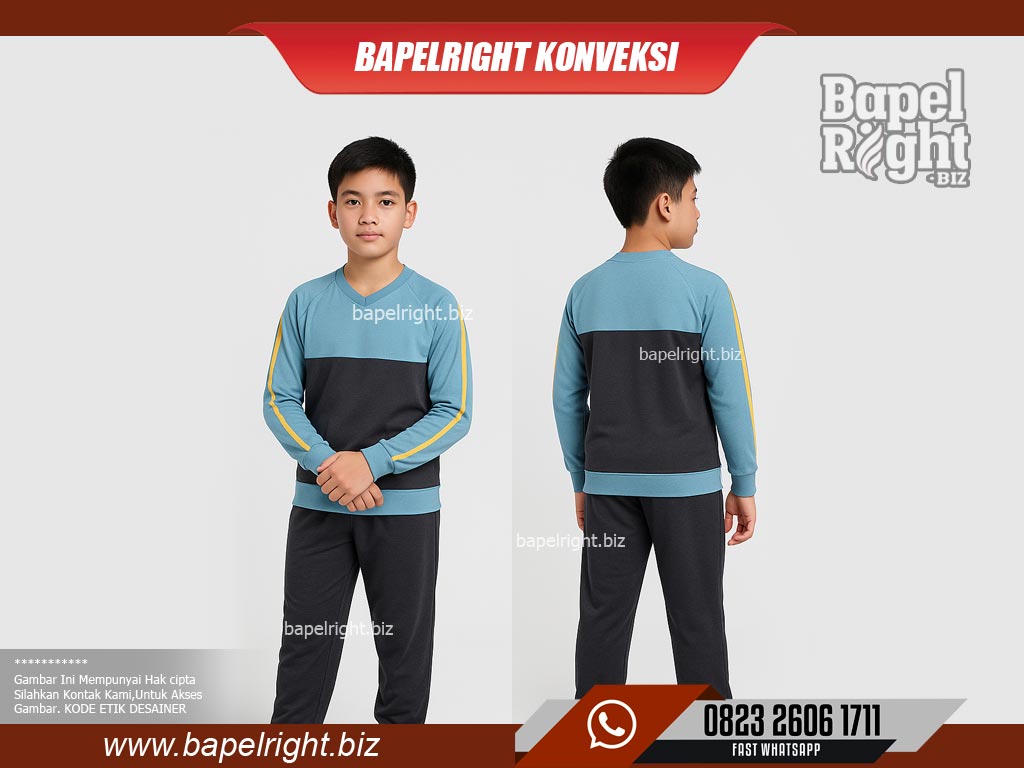 Baju Olahraga Sd Warna Biru