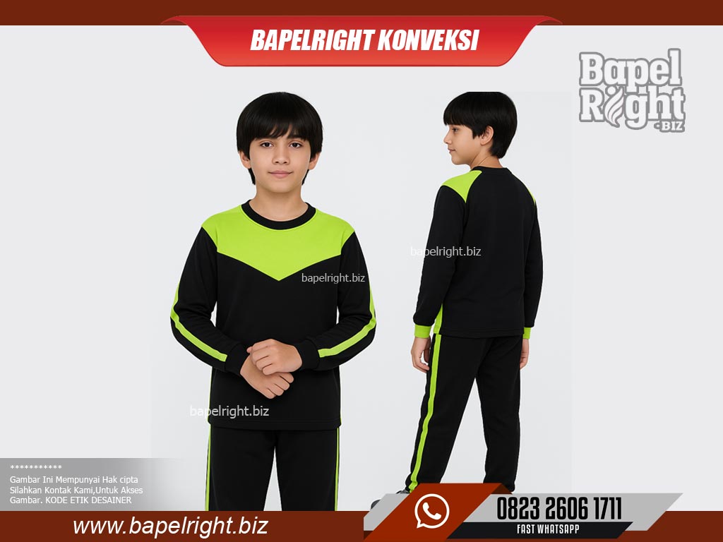 Baju Olahraga Sd Warna Hijau Tabilo