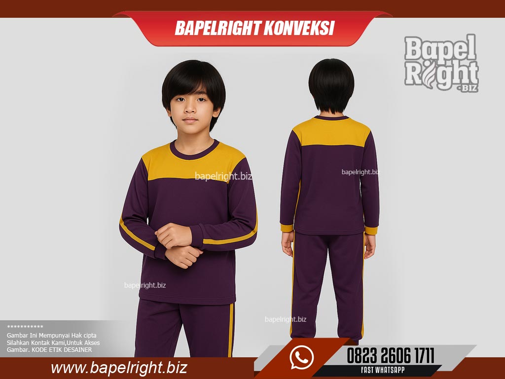 Warna Kaos Olahraga Sd Kuning Dan Ungu