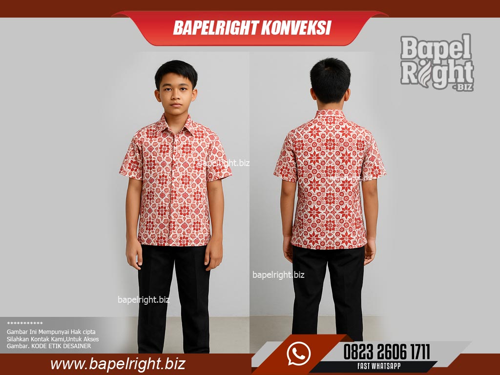 Desain Seragam Batik Sekolah