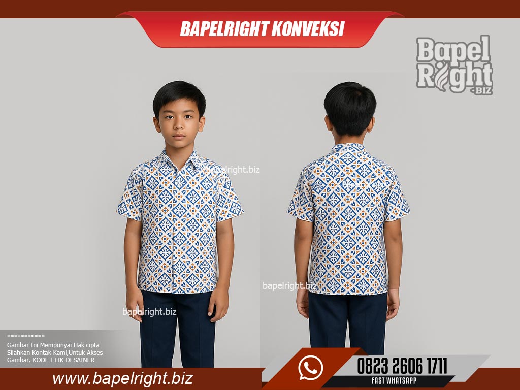 Harga Baju Batik Sekolah Smp
